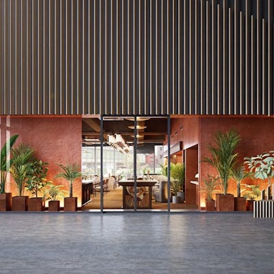 ゆったりとした時間が流れる空間