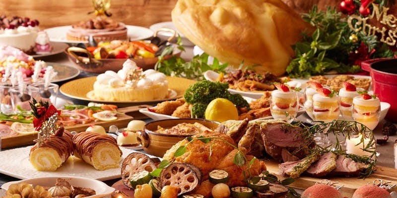 【12月6日、13日、20日　3日間開催　ヨーロッパの聖夜美食紀行クリスマスディナーブッフェ】