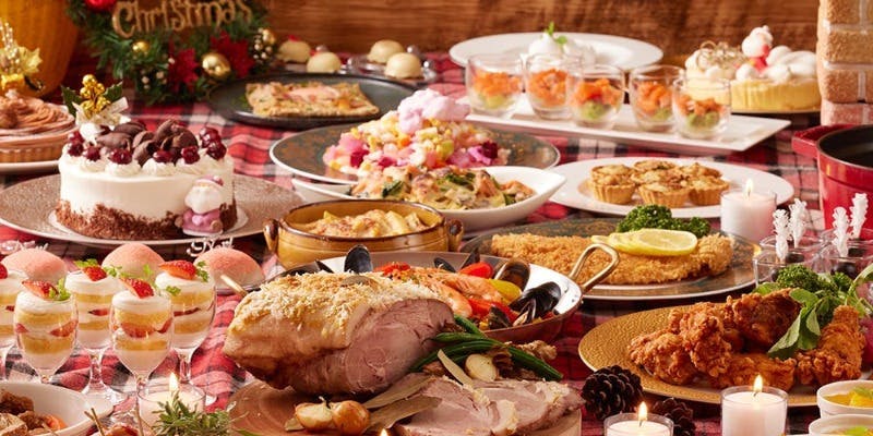 【12月6日～12月20日土日祝日　ノエル・ヨーロッパ美食ランチブッフェ】