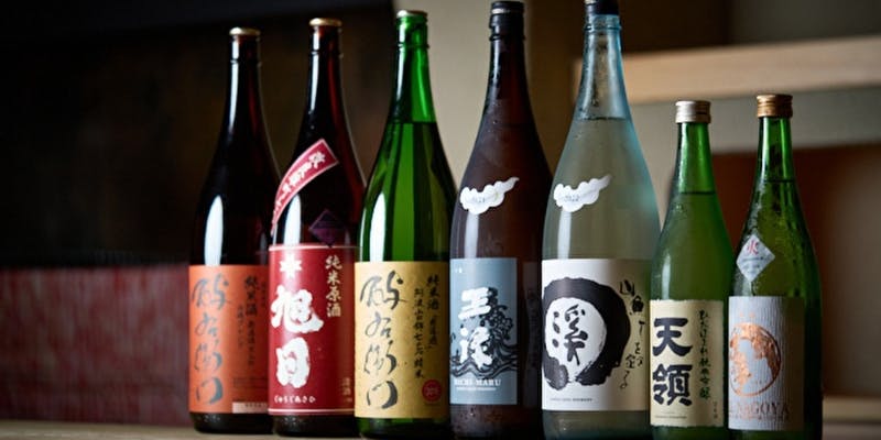 【ペアリングコース】先付け・メイン・甘味など全9品と、アルコールペアリング