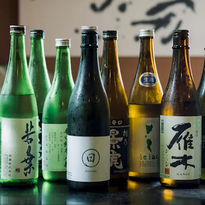 上品で繊細な料理の数々と美味しい日本酒とマリアージュ