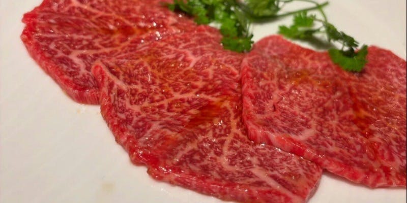 【忘新年会　赤身肉贅沢コース】4名様以上でシャンパンボトル1本サービス＋120分飲み放題付（11/1～1/31）