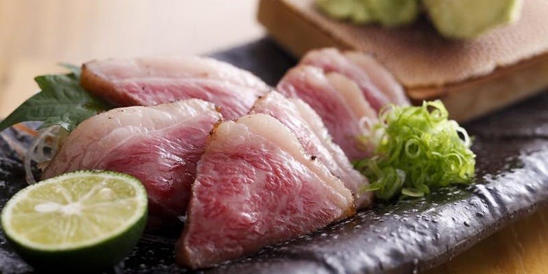 【天びん棒8000円コース】アワビ料理や高級魚、国産の黒毛和牛など豪華プラン全11品