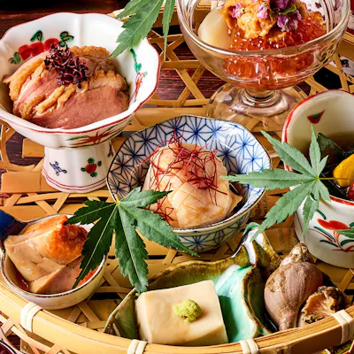 四季を感じる厳選食材を使用
