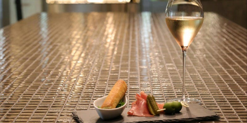 アペタイザー＆シャンパン2杯セット