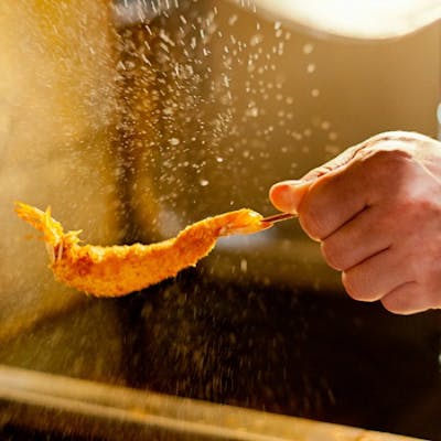 臨場感を満喫できる特等席 カウンターがおすすめ