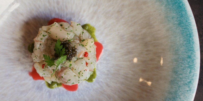 【冬の味覚コース】前菜2品、パスタ、やんばる島豚アグー炭火焼、デザートなど全6品