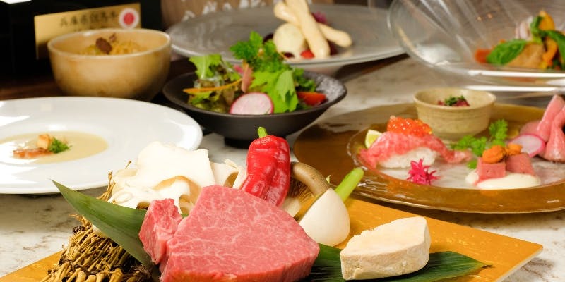 Premium Kobe Beef Chef’s Recommended Course　（For One Person）