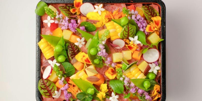 和牛の王様！神戸牛ステーキ　お重ランチ　＋赤身肉80g