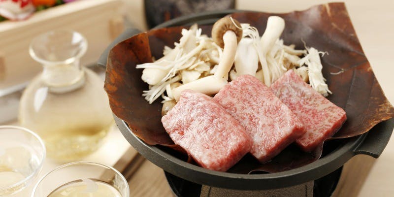 【Xmas2025】日本三大和牛！「A5近江牛」含む「和食日和会席」 御食事のみ全9品＋希少酒 十四代1杯付