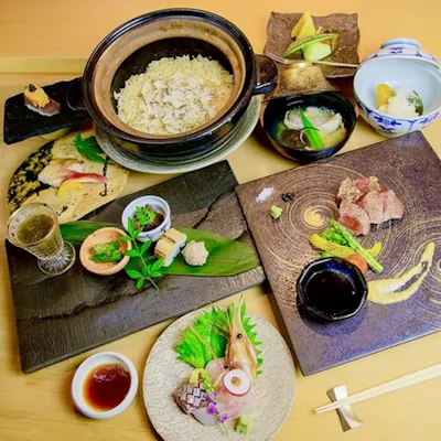 A4以上の極上和牛と旬菜を味わう和膳