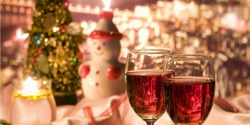 Xmas2025　スパークリングで乾杯・クリスマス寿司プラン（18時ご入店）