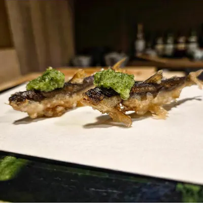 旬の食材を天ぷらで