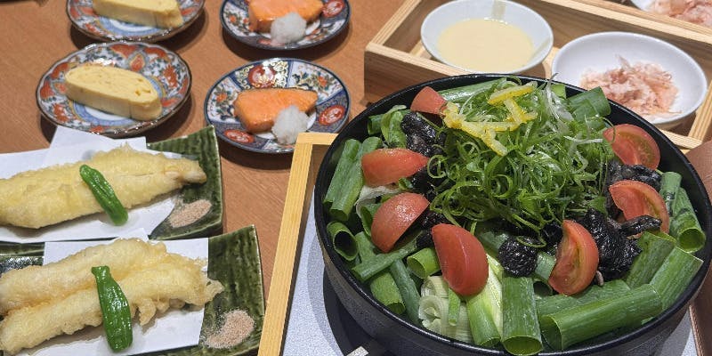 ＜定番コース＞九条ねぎの和牛もつ黒焼き【お料理のみ全10品】