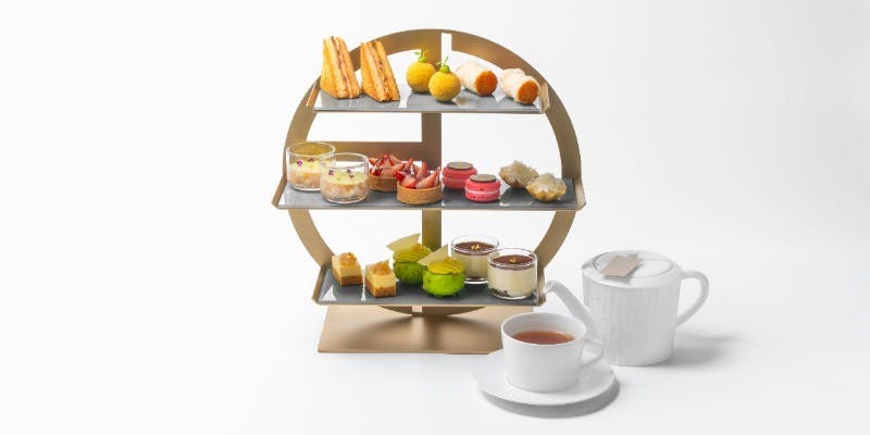 アフタヌーンティー＋Armani/Dolci の紅茶含む1drink付