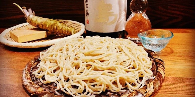 ヴィーガン対応   2種の蕎麦と天ぷらのコース