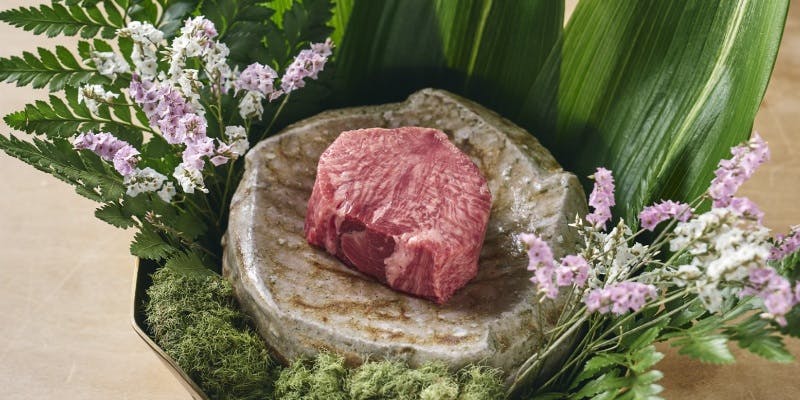 特別な日に！【北新地はらみ別邸 極コース】極シャトーブリタンステーキなどが付いたプレミアムなコース