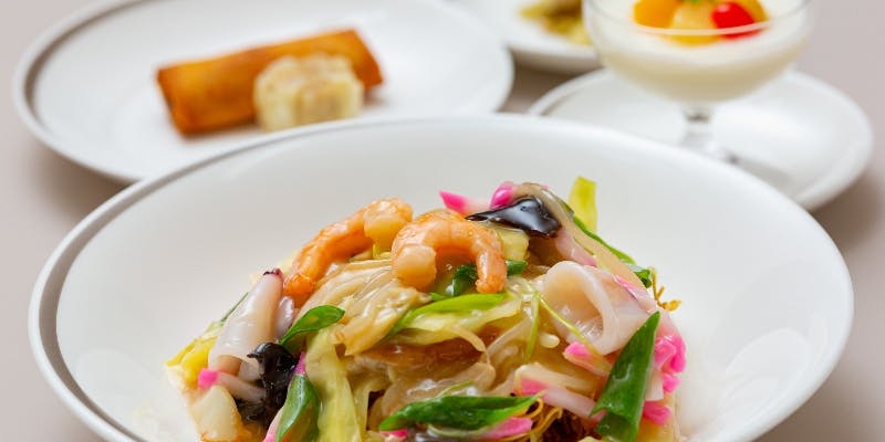 開業30周年記念特別価格　長崎皿うどんセット【ランチ】