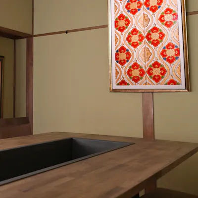 日本文化とアートが彩る贅沢な空間