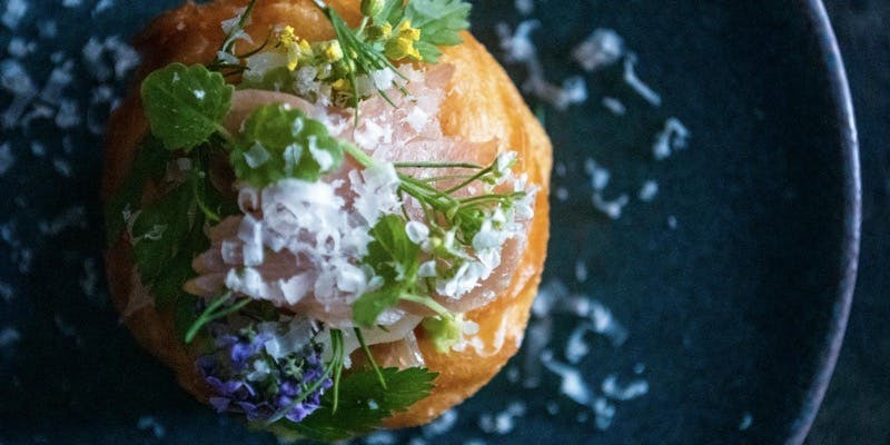 【土日祝限定ランチ】カクテルペアリングコース＜5品とカクテル5杯＞ノンアルコールに変更が可能です。