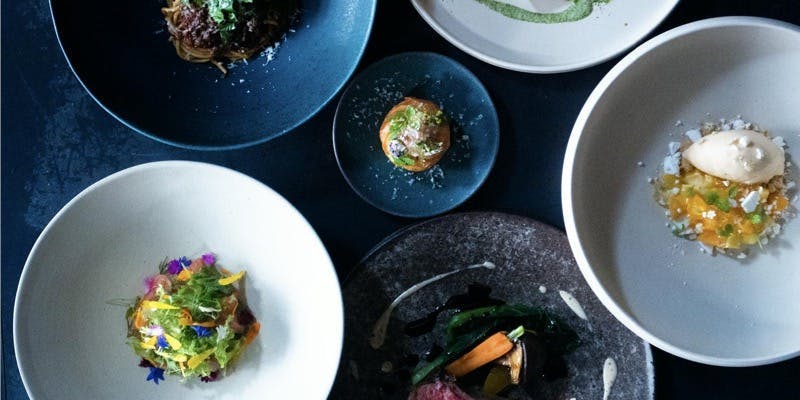 【土日祝限定ランチ】おまかせコース＜フォアグラのチュロス＋前菜＋パスタ＋メイン＋デザート全5品＞