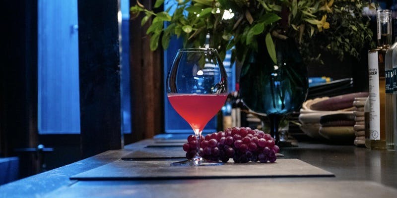 【ディナー】カクテルペアリングコース（カクテル増量）＜6品とカクテル6杯＞