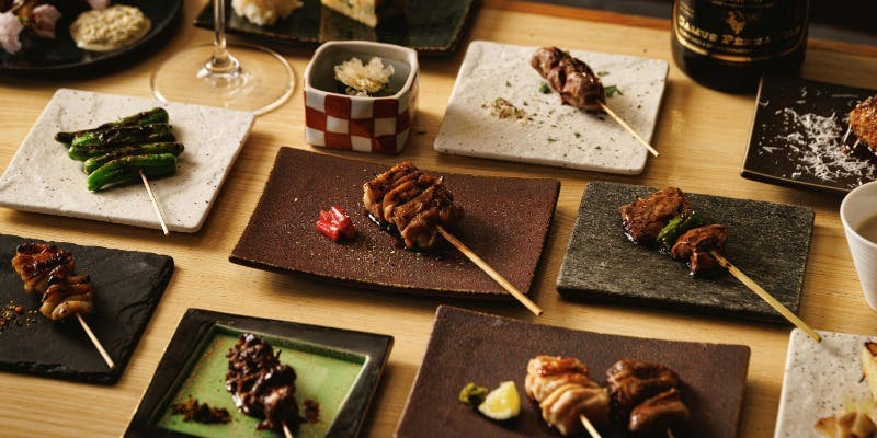 【2.5h飲み放題付き（一日3組限定）】月替わりの鶏懐石コース【全16品】