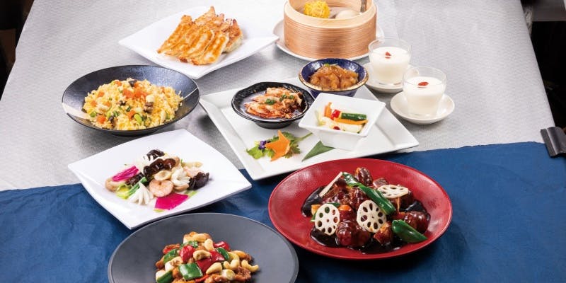 【カジュアルディナー】点心盛合せや黒酢の酢豚等全7品＋飲み放題