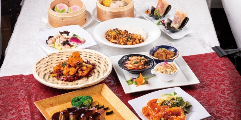 【石庫門　王道コース】ふかひれや東坡肉など全8品＋料理のみ