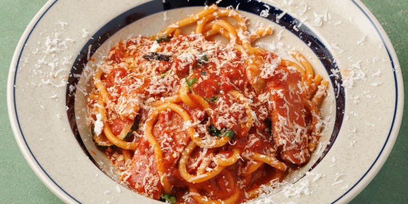 ランチコース　 日替わり前菜3種と自慢のカスタムパスタ