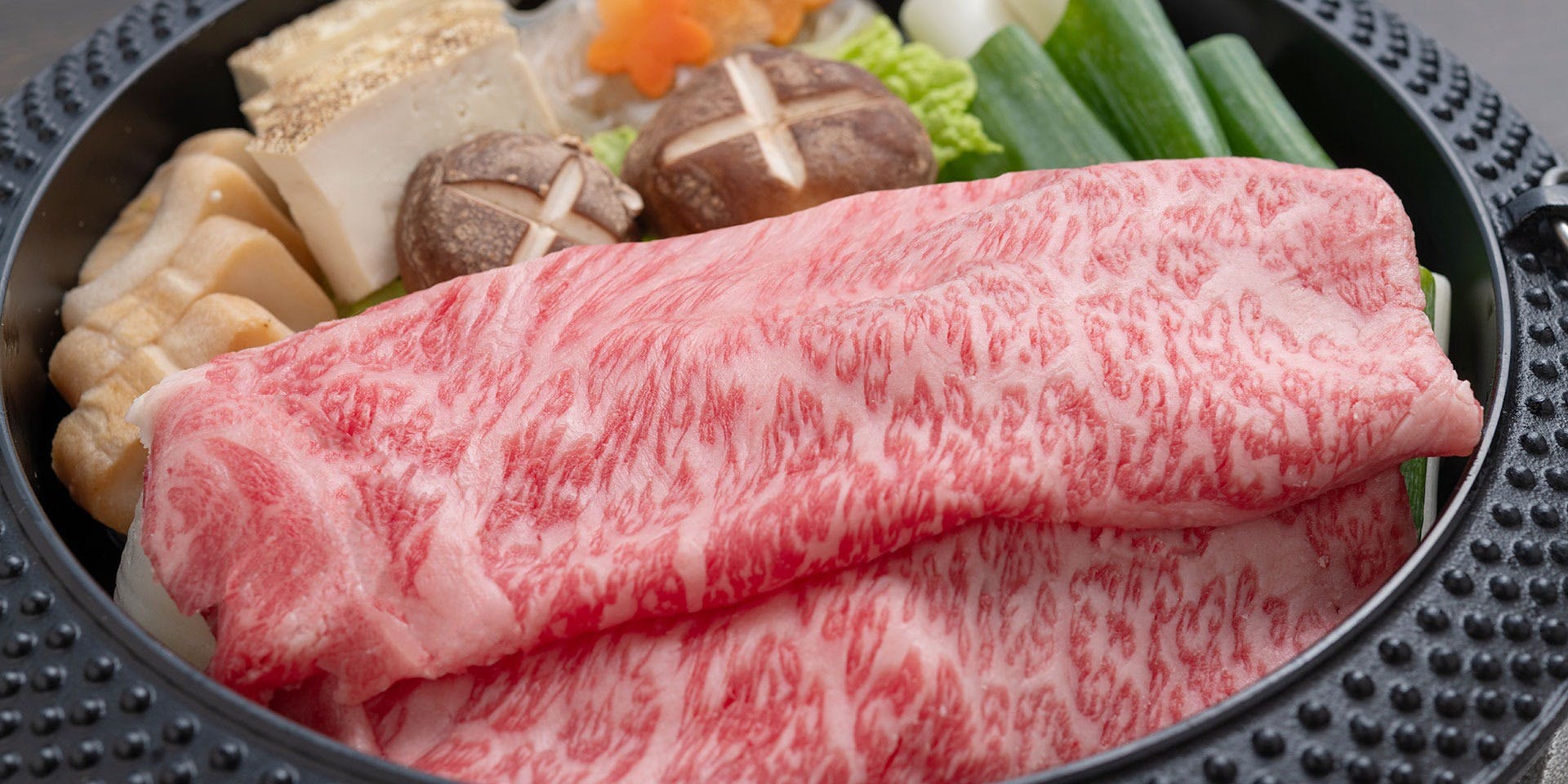 すき焼き 肉のひろ重 錦市場 【京風すき焼き：竹】A5黒毛和牛