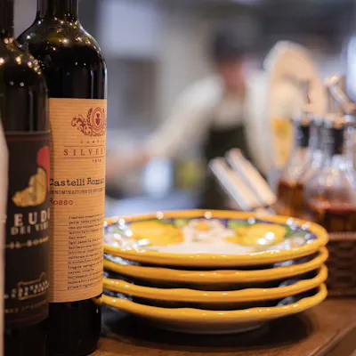 お食事に合わせたイタリアのお酒をお楽しみください
