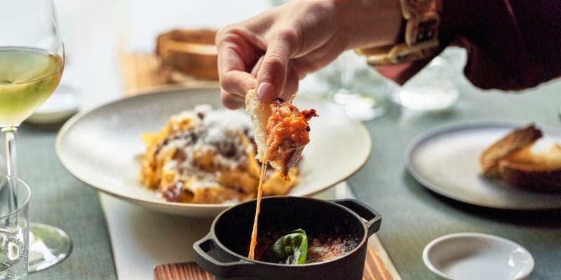 【全4品】パスタ、メインが選べる　イタリア料理を存分に楽しめるディナーコース