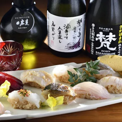 こだわりぬかれた寿司と逸品料理