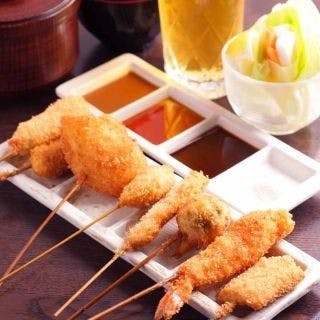 多彩な串揚げコースをご用意