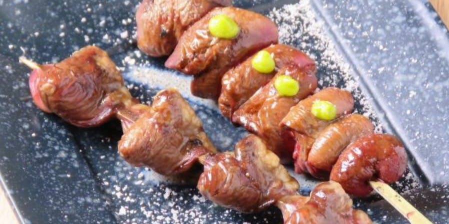 炭火串焼き 鶏心 - 画像2