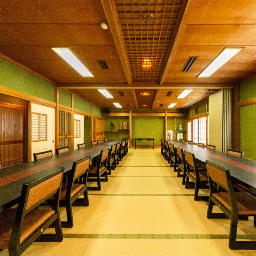 落ち着いた和の空間