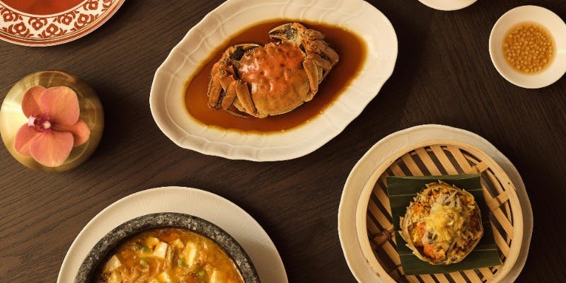 【金秋菊】贅を尽くした虎景軒の特別コース全9品＋個室も選べる