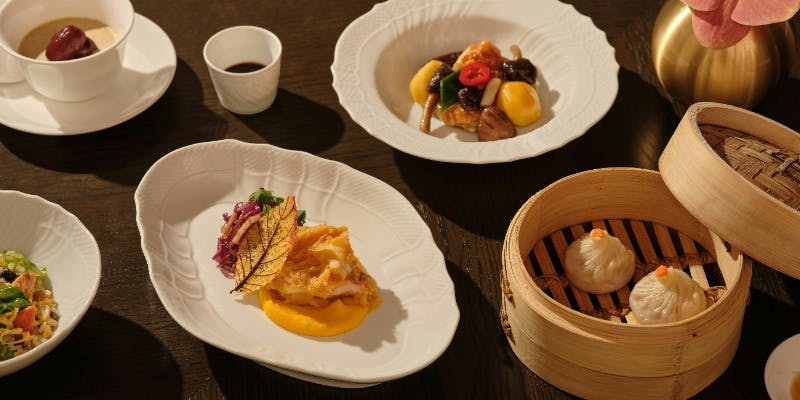 【牡丹＋北京ダック】事前予約限定 ディナーコース全7品