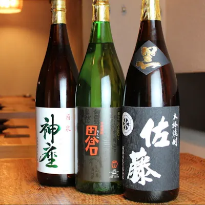 旬の料理に合う豊富なドリンク