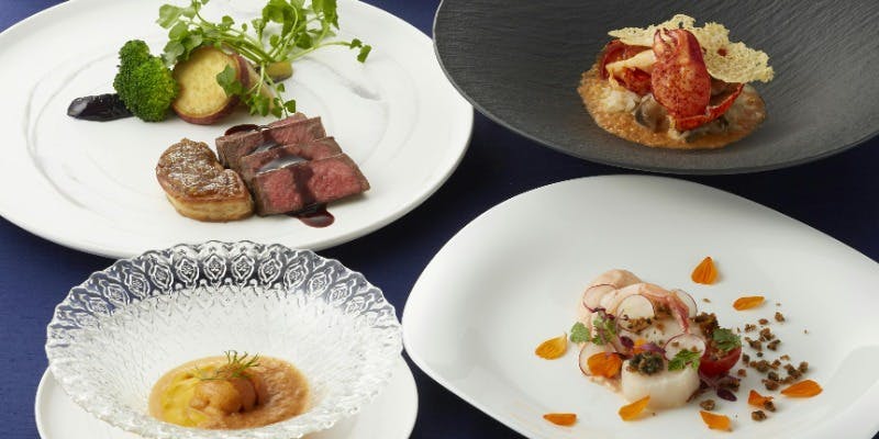 【スペシャリティコース】食前酒付 お肉とお魚Wメイン・オードブル・デザートなど＋メッセージプレート