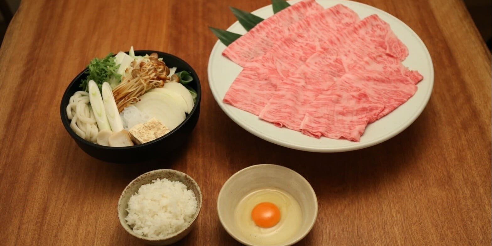 和牛すき焼き おくを