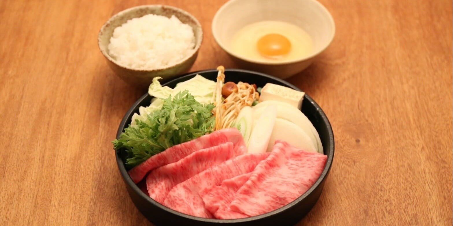 和牛すき焼き おくを