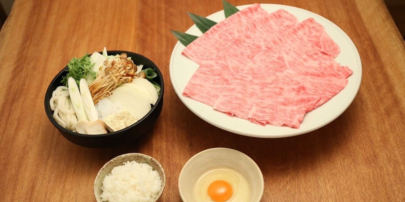 和牛すき焼き おくを