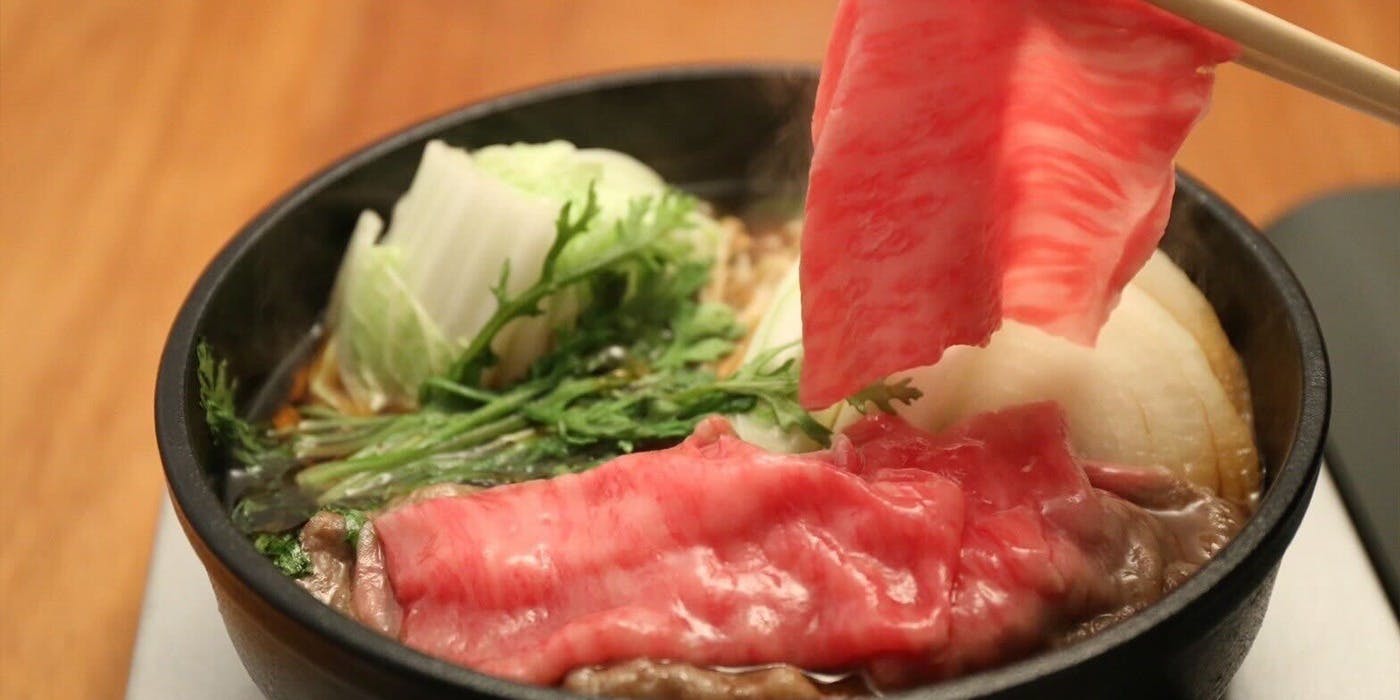 和牛すき焼き おくを