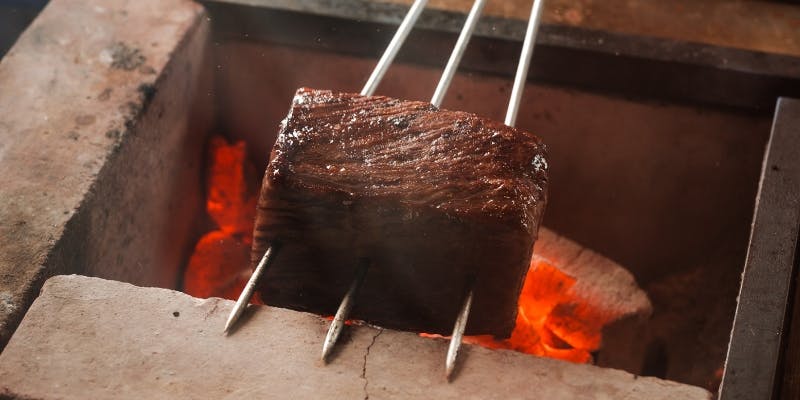 【全6品】松坂牛炭火網焼コース