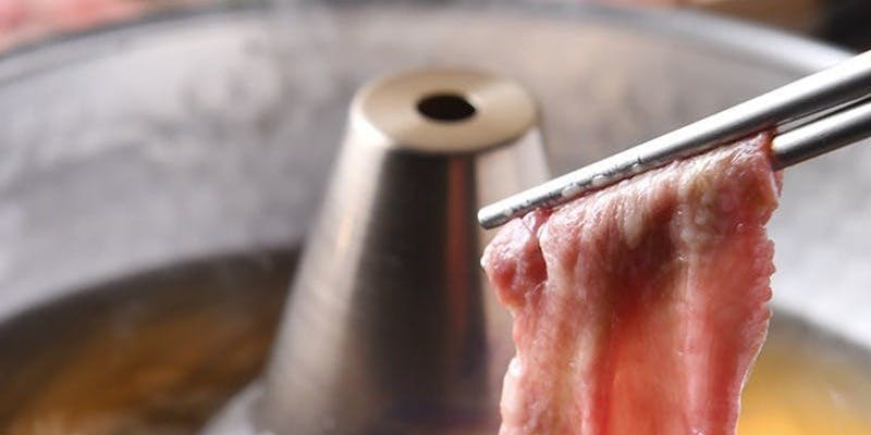 11/1～【生ビール付き8,000円】牛タンしゃぶしゃぶ等9品＋2H飲み放題付き