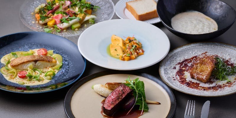 【DINNER　COURSE　A】 8品