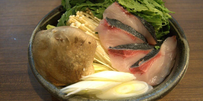 【冬季限定】鰤しゃぶプラン／2時間飲み放題付