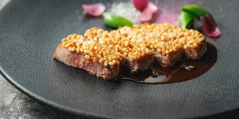 Lunch｜季節の4皿プリフィックスコース＋乾杯スパークリング＋窓際確約